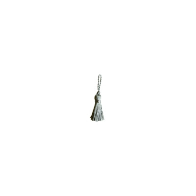 Pompon Polyester Gris 45mm (X1) 