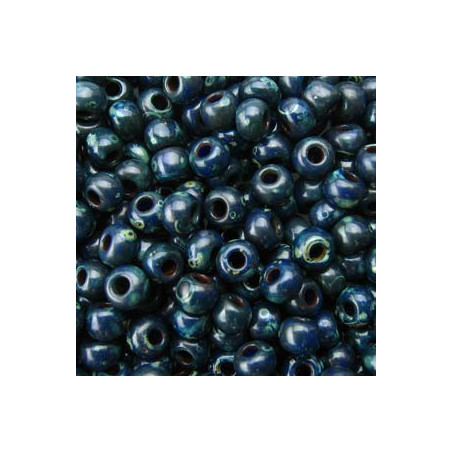 R8-4516 Rocailles 8/0 Miyuki Montana Matte Picasso (x TB de 10gr)  