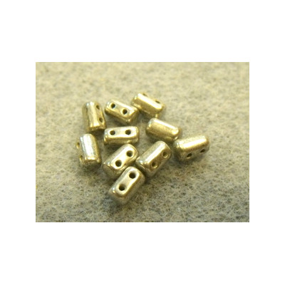Perles Rullas Argent Satin 5X3mm (10gr) Perles Rullas Argent Satin 5X3mm (10gr)