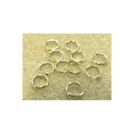 Anneau Double Vieil Argent 6mm (X10gr)