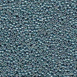 R15-4216 Rocaille 15/0 Galva Duracoat Dk Sea Foam (X 5gr)