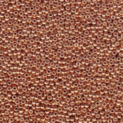 R15-4206 Rocaille 15/0 Galva Duracoat Muscat (X5gr)