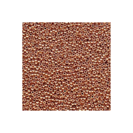 R15-4206 Rocaille 15/0 Galva Duracoat Muscat (X5gr)