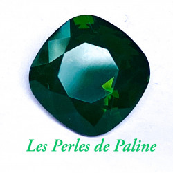 Cabochon carré 4470 12mm Palace Green Opal F (x1)