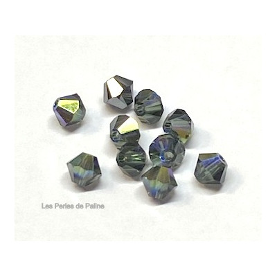 Toupies 4mm Morion AB - réf. 5301 (x20) Toupies 4mm Morion AB - réf. 5301 (x20)