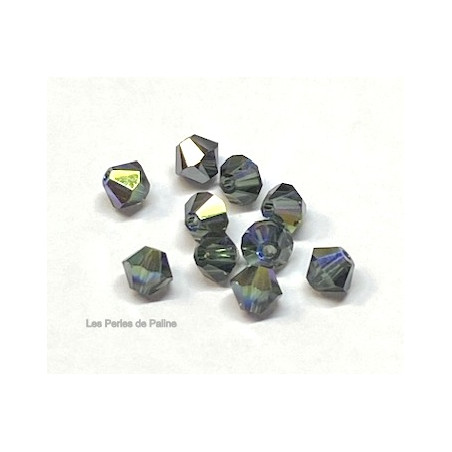 Toupies 4mm Morion AB - réf. 5301 (x20)