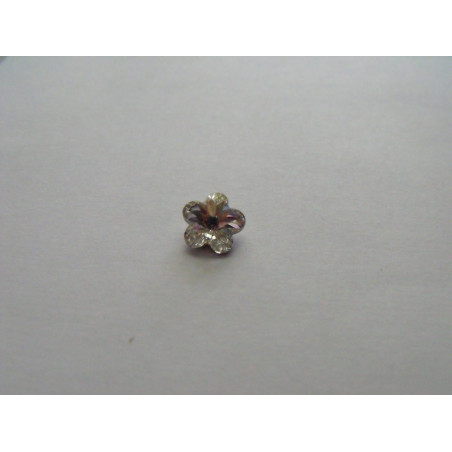 Cabochon Swarovski 4744 Fleur Cristal 8mm (x1)