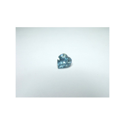 Coeur Swarovski à Sertir 11mm Aquamarine 4800 (x1)