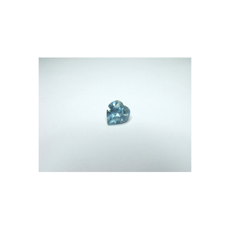 Coeur Swarovski à Sertir 11mm Aquamarine 4800 (x1)
