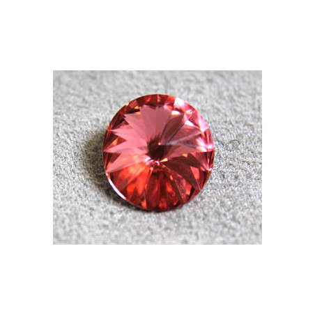 Rivoli 14mm 1122 Crystal Rose Peach Folied (x1)