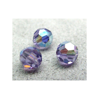 Perle ronde en cristal Swarovski 5000 6mm Tanzanite AB (x10)