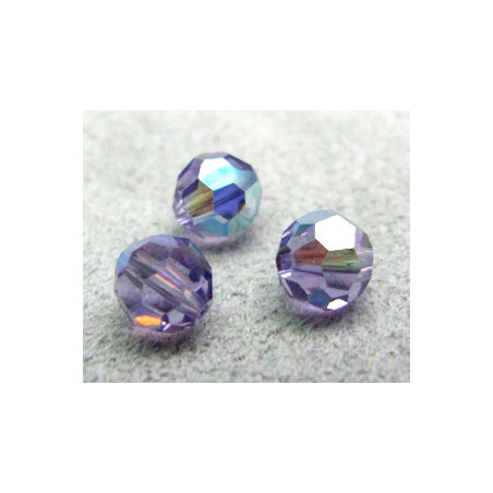 Perle ronde en cristal Swarovski 5000 6mm Tanzanite AB (x10)