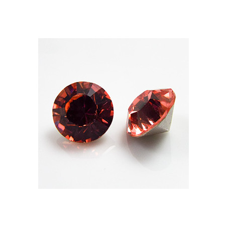 Cabochon rond 1088 SS39 Xirius 8mm Rose Peach (x1)