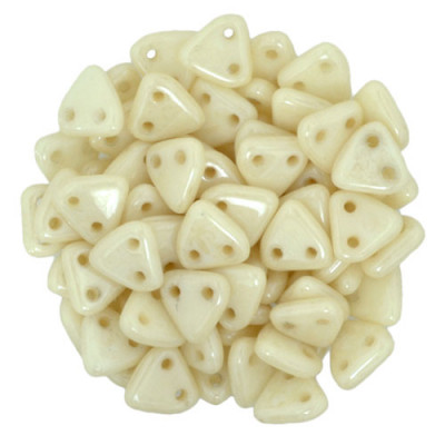 Perles Triangles 6mm Opaque - Luster Champagne (X5gr) Perles Triangles 6mm Opaque - Luster Champagne (X5gr)