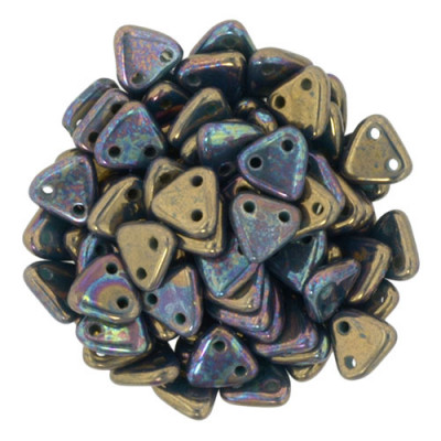 Perles Triangles 6mm Oxidized Bronze (X5gr) Perles Triangles 6mm Oxidized Bronze (X5gr)