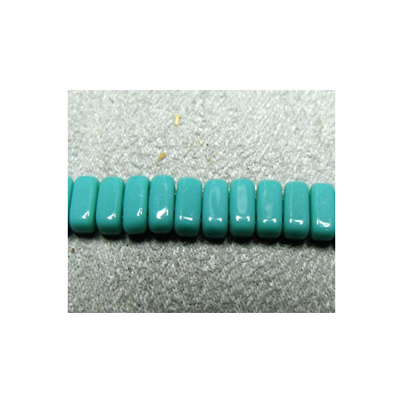 Perles Bricks 3X6mm Persian Turquoise (X50 Perles) 
