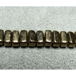 Perles Bricks 3X6mm Bronze (X50 Perles)