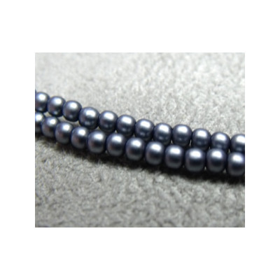 Perles Matted 2 mm Gunmétal Satin (X150 perles)