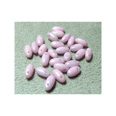 Perles Rizo® ChalkWhite Lilas Luster 2,5X6mm (X10gr) 