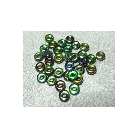 Perle en verre de Bohème O Bead® Crystal Magic Orchidée 4x2mm (X 5gr)