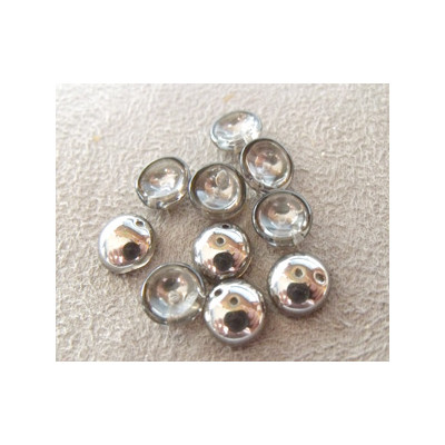 Perles Piggy Crystal Chrome 4X8mm (Xenviron50)