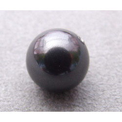 Perle ronde nacrée Swarovski 10mm Black (x1) 