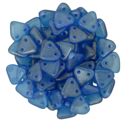 Perles Triangles 6mm Halo - Azurite (X5gr) Perles Triangles 6mm Halo - Azurite (X5gr)