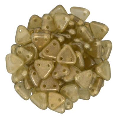 Perles Triangles 6mm Halo - Linen (X5gr) Perles Triangles 6mm Halo - Linen (X5gr)