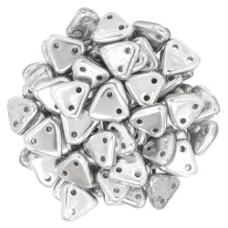 Perles Triangles 6mm Silver (X5gr)