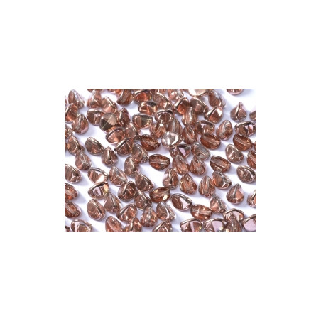 Perles Pinch 5X3mm Crystal Capri Gold (X5gr) 