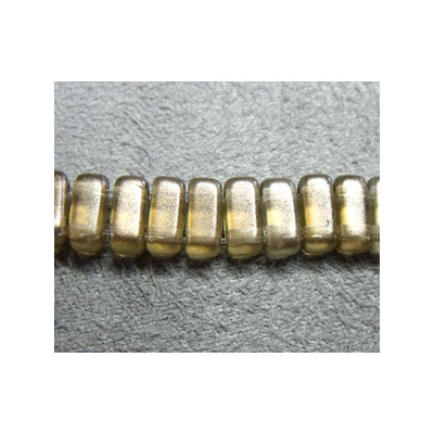 Perles Bricks 3X6mm Halo Linen (X50 Perles) 