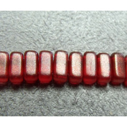 Perles Bricks 3X6mm Halo Cardinal (X50 Perles)