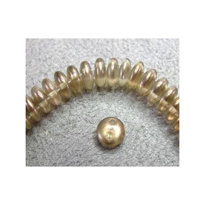 Perles Lentilles 6mm Halo Linen (X 50perles)