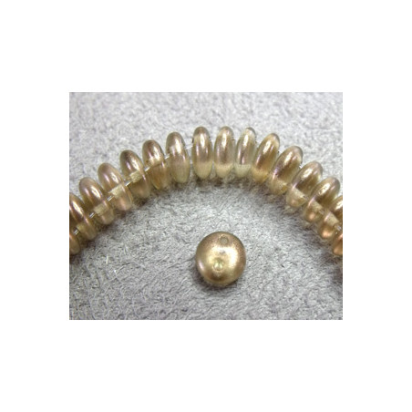 Perles Lentilles 6mm Halo Linen (X 50perles)