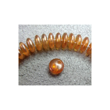 Perles Lentilles 6mm Halo Sandalwood (X 50perles) 