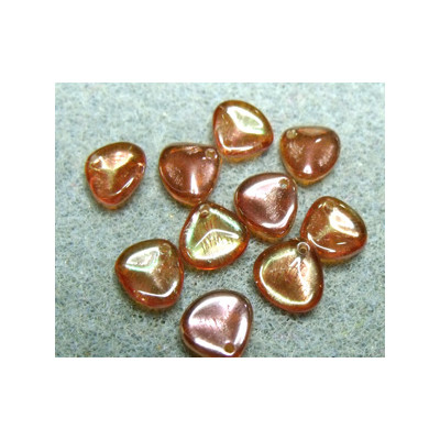 Perle Pétale Apricot Médium 8X7mm (X50)