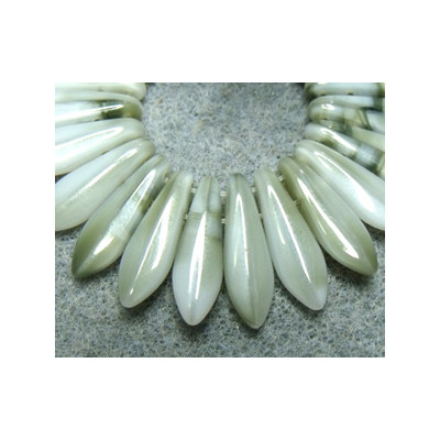 Dagues 2 trous 5X16mm Khaki-Grey (X20) Dagues 2 trous 5X16mm Khaki-Grey (X20)