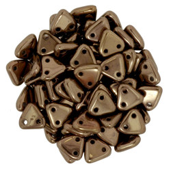 Perles Triangles 6mm Dark Bronze (X5gr) 