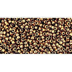 Rocaille TR-15-221 Round 15/0 : Bronze (X5gr) 