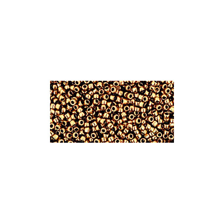 Rocaille TR-15-221 Round 15/0 : Bronze (X5gr) 