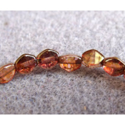 Perles Pinch 5X3mm Luster Rose Gold Topaz (X50)