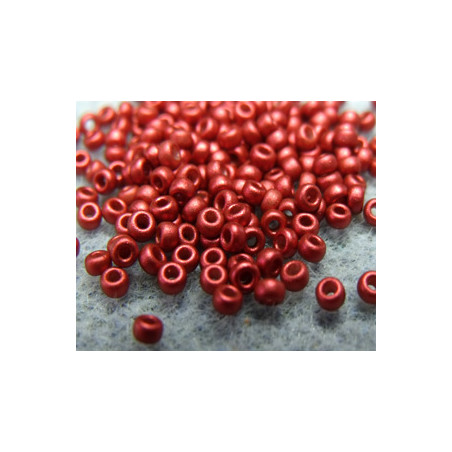 R11-0402/01890 Rocailles 11/0 White Lava Red 55051 (x10gr)