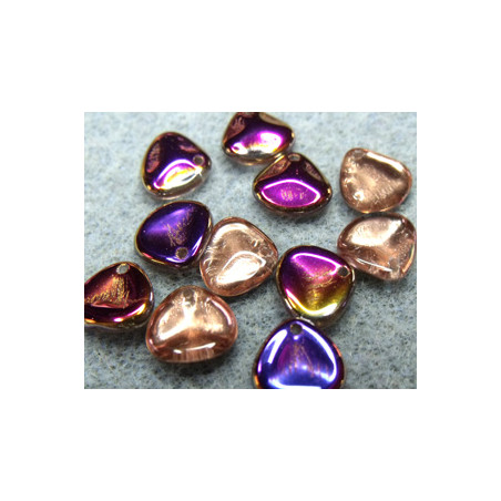 Perle Pétale Crystal Sliperit 8X7mm (X50)