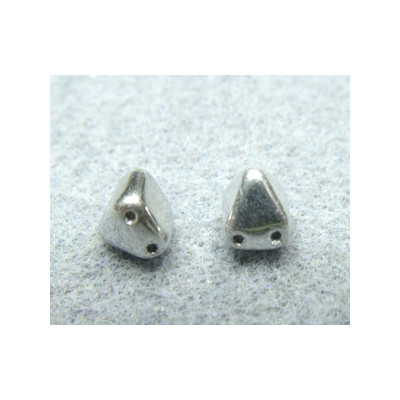 Perles Pyramides 6X6mm Crystal Labrador Full (X10) 