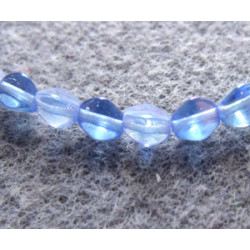 Perles Pinch 5X3mm Luster Iris Sapphire (X50) 