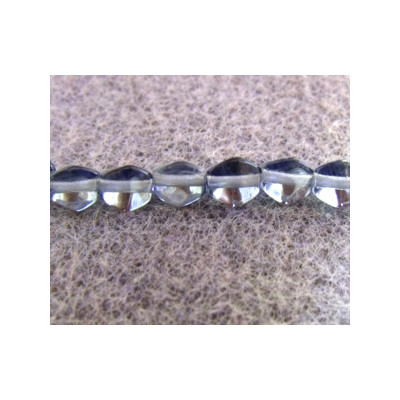 Perles Pinch 5X3mm Montana Blue (X50) Perles Pinch 5X3mm Montana Blue (X50)