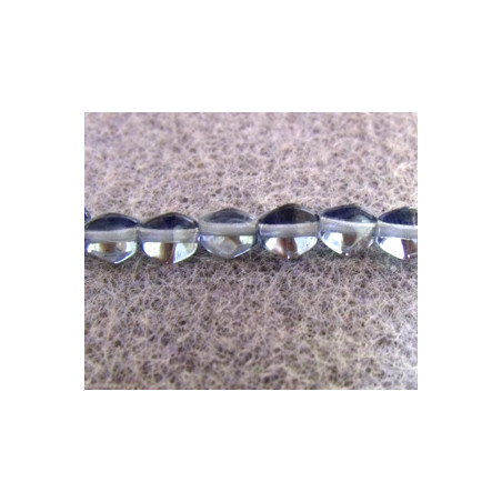 Perles Pinch 5X3mm Montana Blue (X50)  