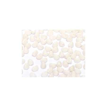 Perles Pinch 5X3mm Chalkwhite(X10gr)