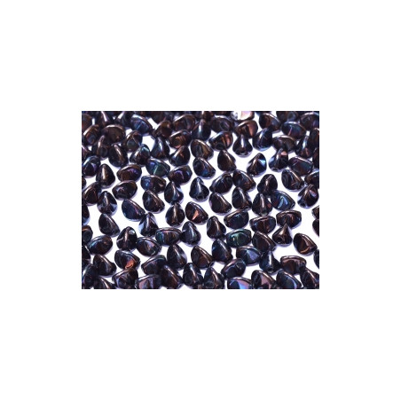Perles Pinch 5X3mm Jet Iris (X50)  