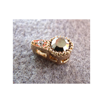 Intercalaire Rose Gold Hématite 13X8mm (X6) 